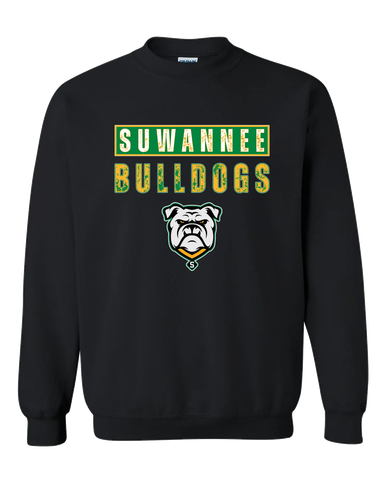 Suwannee Bulldogs Mascot #9 Men's Sweatshirt