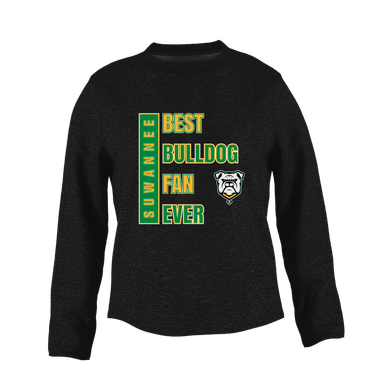 Suwannee Bulldogs Best Bulldog Fan Women's Sweatshirt
