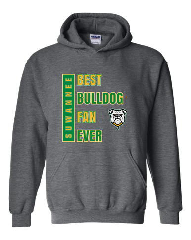 Suwannee Bulldogs Best Bulldog Fan Men's Hoodie
