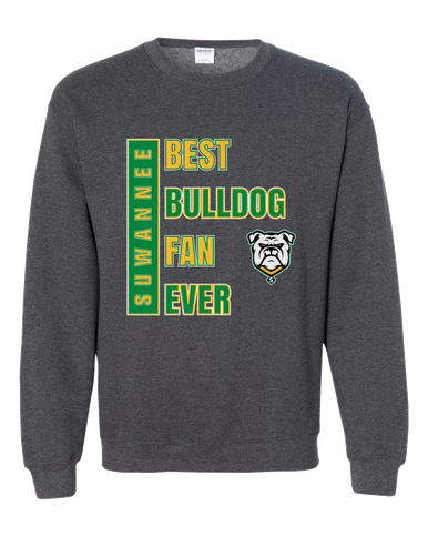 Suwannee Bulldogs Best Bulldog Fan Men's Sweatshirt