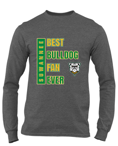 Suwannee Bulldogs Best Bulldog Fan Men's LS T-Shirt