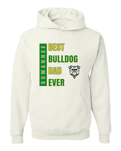 Suwannee Bulldogs Best Bulldog Dad Men's Premium Hoodie