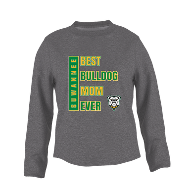 Suwannee Bulldogs Best Bulldog Mom Women's Sweatshirt