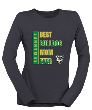 Suwannee Bulldogs Best Bulldog Mom Women's LS T-Shirt