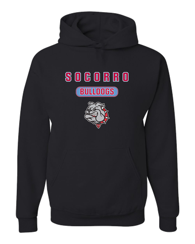 Socorro Bulldogs Mascot #3 Men's Premium Hoodie