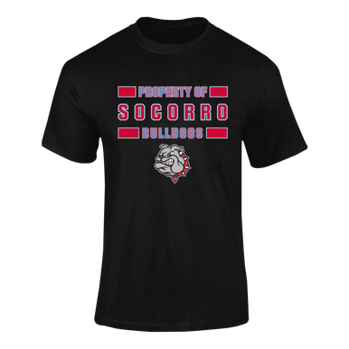 Socorro Bulldogs Property Of Men's Premium SS T-Shirt