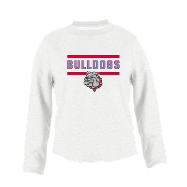 Socorro Bulldogs Mascot #5 Women's Sweatshirt