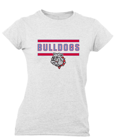 Socorro Bulldogs Mascot #5 Women's Premium SS T-Shirt
