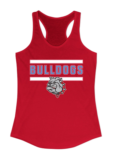 Socorro Bulldogs Mascot #5 Women's Tank Top