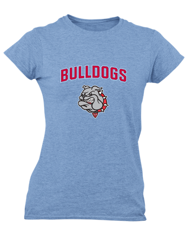 Socorro Bulldogs Mascot #6 Women's SS T-Shirt