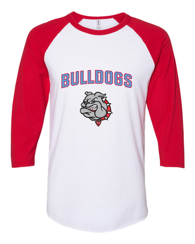 Socorro Bulldogs Mascot #6 Men's Baseball T-Shirt