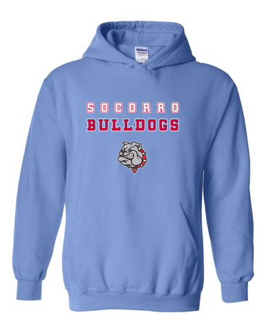Socorro Bulldogs Spirit Men's Hoodie