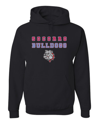 Socorro Bulldogs Spirit Men's Premium Hoodie
