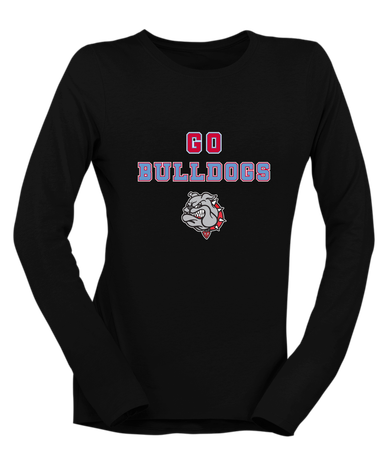 Socorro Bulldogs Go Team Women's LS T-Shirt