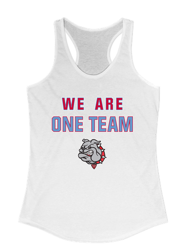 Socorro Bulldogs We Are One Team Women's Tank Top