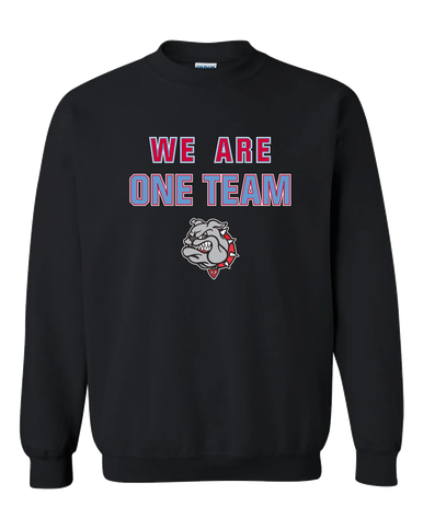 Socorro Bulldogs We Are One Team Men's Sweatshirt