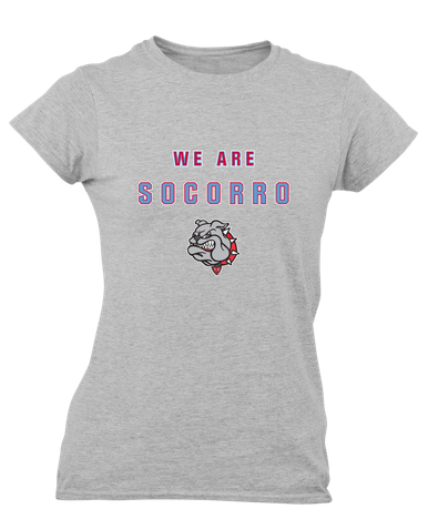 Socorro Bulldogs We Are Women's Premium SS T-Shirt