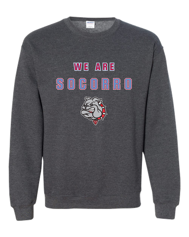 Socorro Bulldogs We Are Men's Sweatshirt