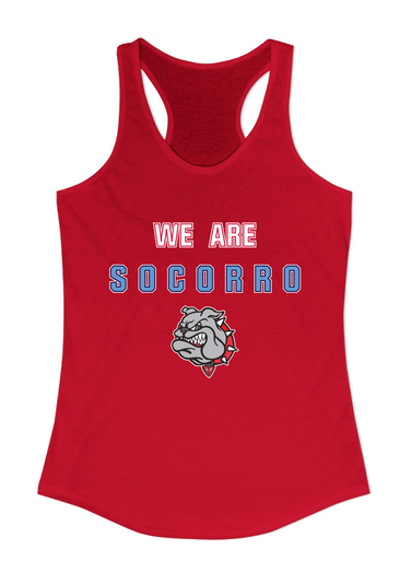 Socorro Bulldogs We Are Women's Tank Top