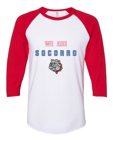 Socorro Bulldogs We Are Women's Baseball T-Shirt