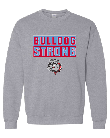Socorro Bulldogs Strong #1 Men's Sweatshirt