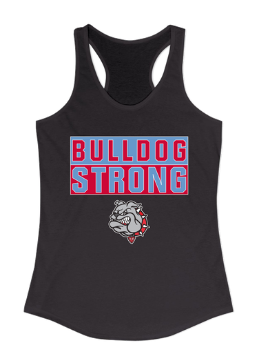 Socorro Bulldogs Strong #1 Women's Tank Top