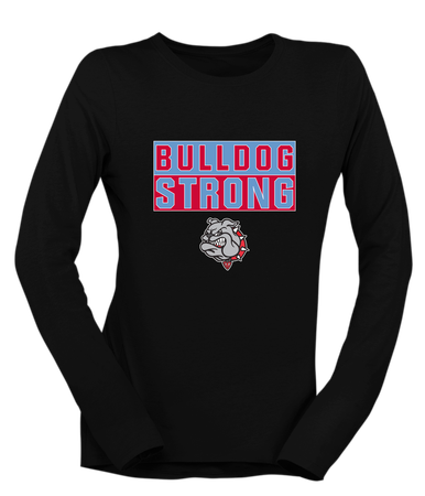 Socorro Bulldogs Strong #1 Women's Premium LS T-Shirt