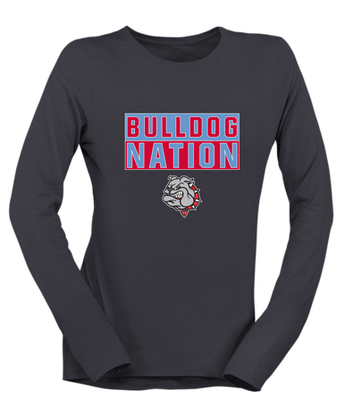 Socorro Bulldogs Nation #1 Women's Premium LS T-Shirt