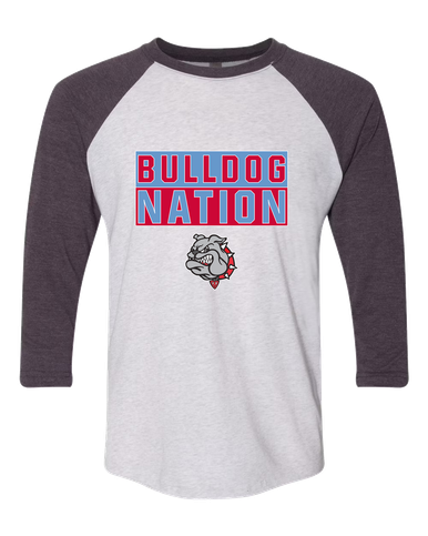 Socorro Bulldogs Nation #1 Women's Baseball T-Shirt