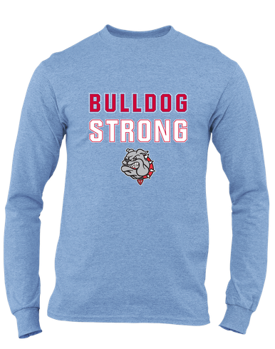 Socorro Bulldogs Strong #2 Men's LS T-Shirt