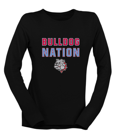 Socorro Bulldogs Nation #2 Women's LS T-Shirt