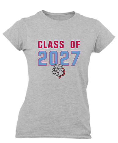 Socorro Bulldogs Class of 2027 Women's Premium SS T-Shirt