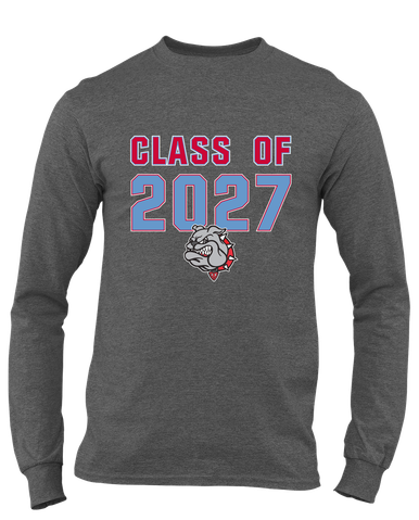 Socorro Bulldogs Class of 2027 Men's LS T-Shirt