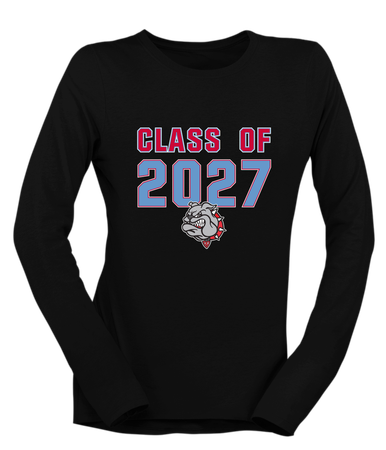 Socorro Bulldogs Class of 2027 Women's Premium LS T-Shirt