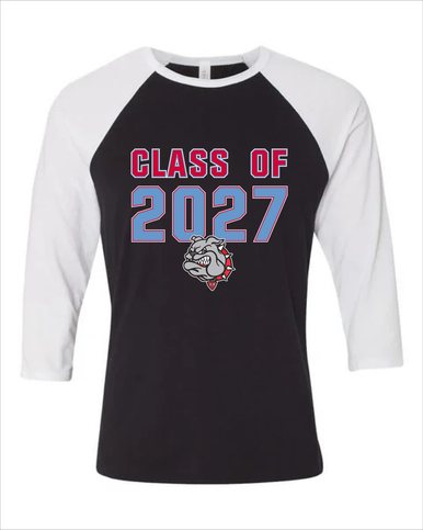 Socorro Bulldogs Class of 2027 Women's Baseball T-Shirt