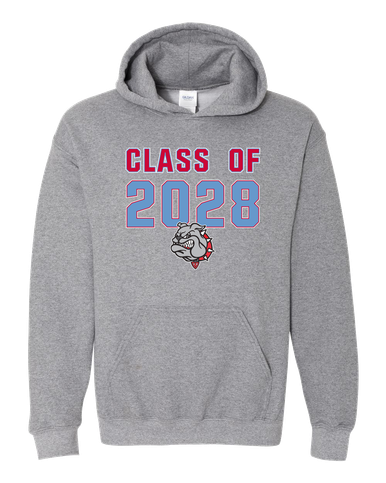 Socorro Bulldogs Class of 2028 Men's Hoodie