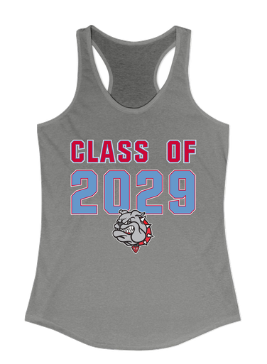 Socorro Bulldogs Class of 2029 Women's Tank Top