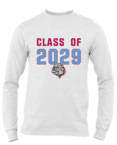 Socorro Bulldogs Class of 2029 Men's LS T-Shirt