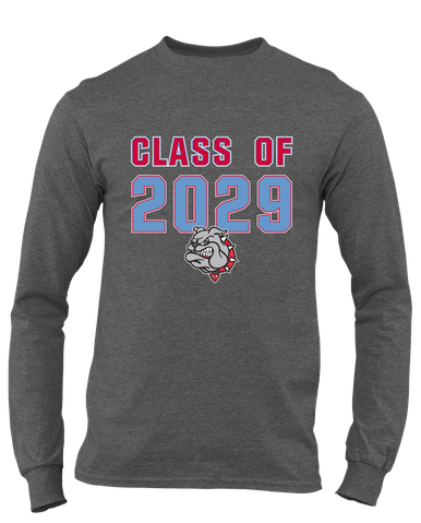 Socorro Bulldogs Class of 2029 Men's Premium LS T-Shirt