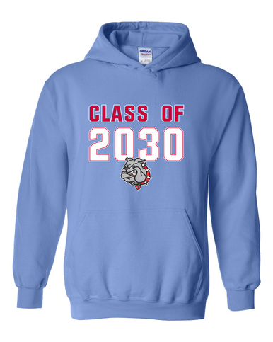 Socorro Bulldogs Class of 2030 Men's Hoodie
