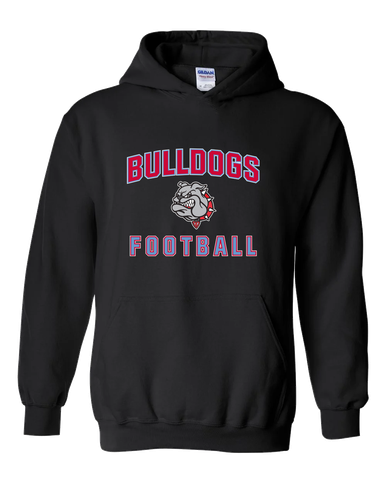 Socorro Bulldogs Football #1 Men's Hoodie