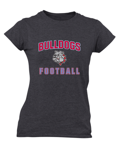 Socorro Bulldogs Football #1 Women's Premium SS T-Shirt