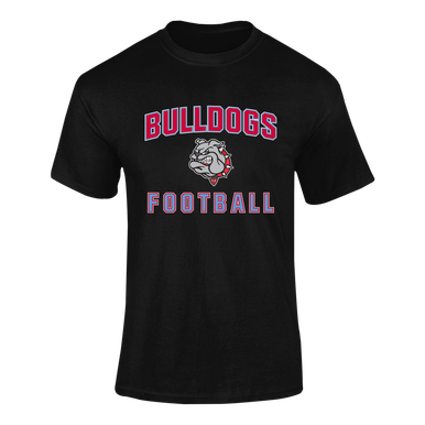 Socorro Bulldogs Football #1 Men's SS T-Shirt