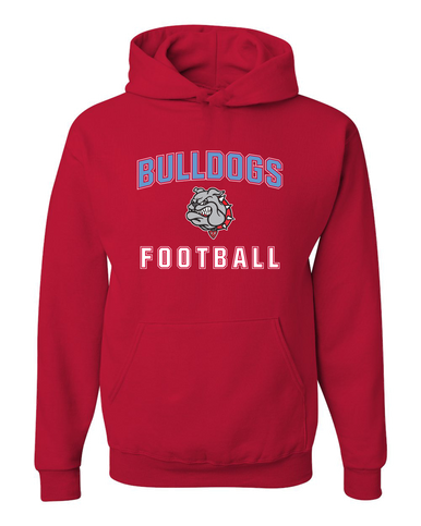 Socorro Bulldogs Football #1 Men's Premium Hoodie