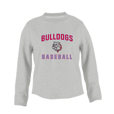 Socorro Bulldogs Baseball #1 Women's Sweatshirt