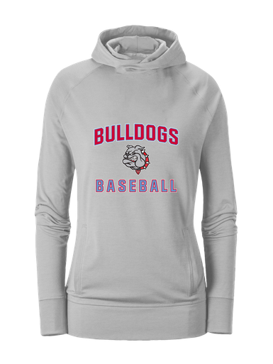 Socorro Bulldogs Baseball #1 Women's Hoodie