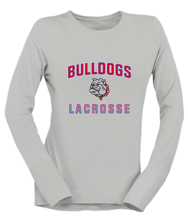 Socorro Bulldogs Lacrosse Women's Premium LS T-Shirt