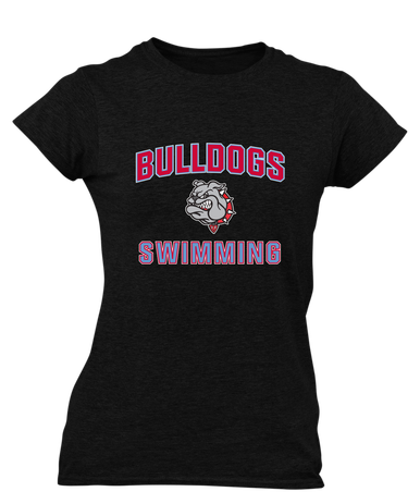 Socorro Bulldogs Swimming Women's Premium SS T-Shirt