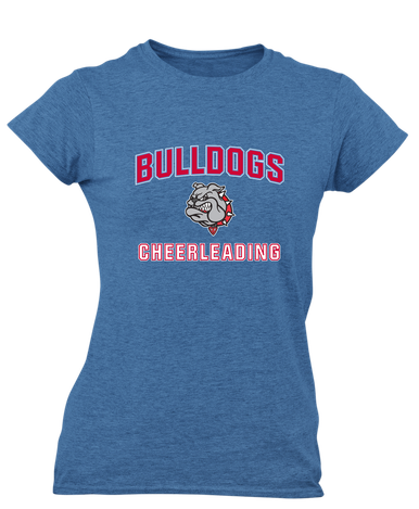 Socorro Bulldogs Cheerleading Women's Premium SS T-Shirt