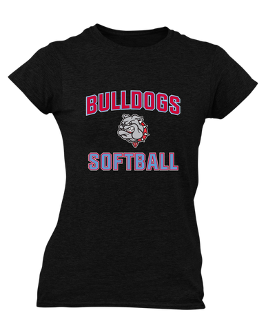 Socorro Bulldogs Softball #1 Women's SS T-Shirt